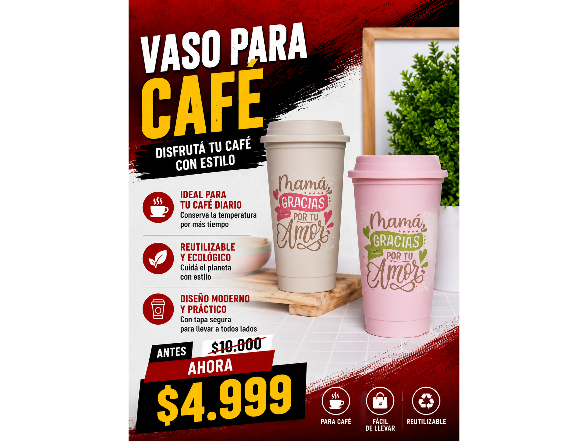 VASO PARA CAFÉ