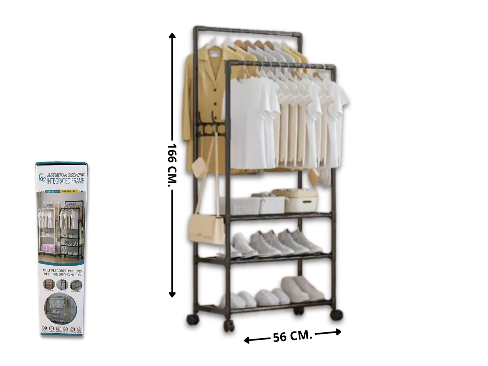 PERCHERO DOBLE PARA ROPA