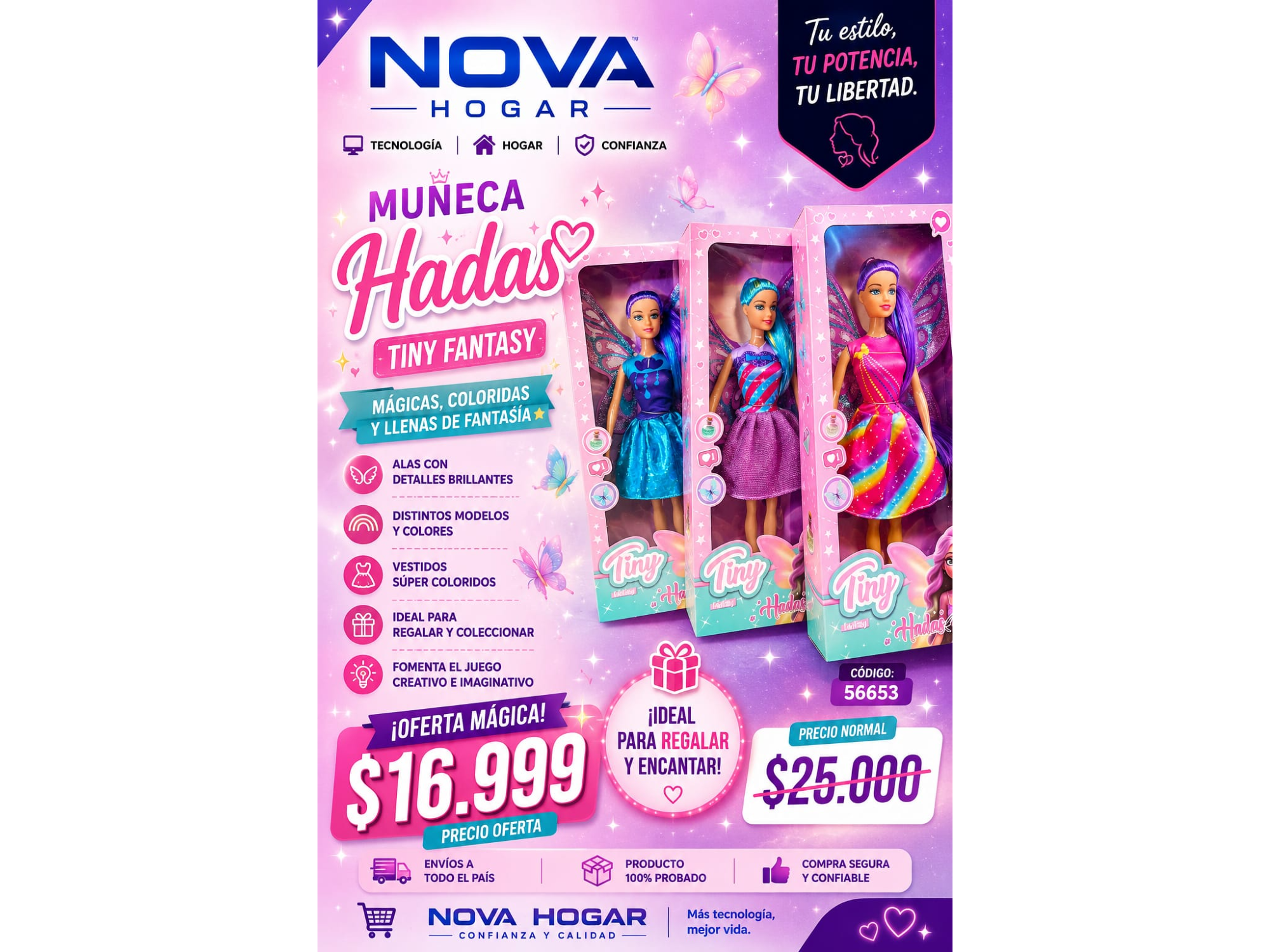 MUÑECAS HADAS TNY FANTASY