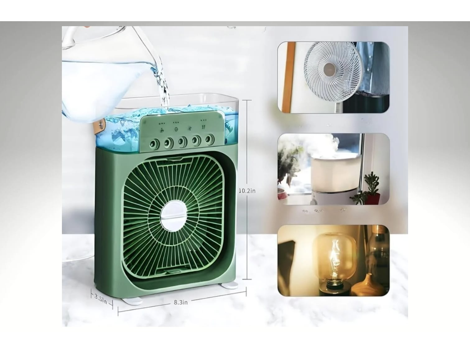 VENTILADOR C/HUMIDIFCADOR