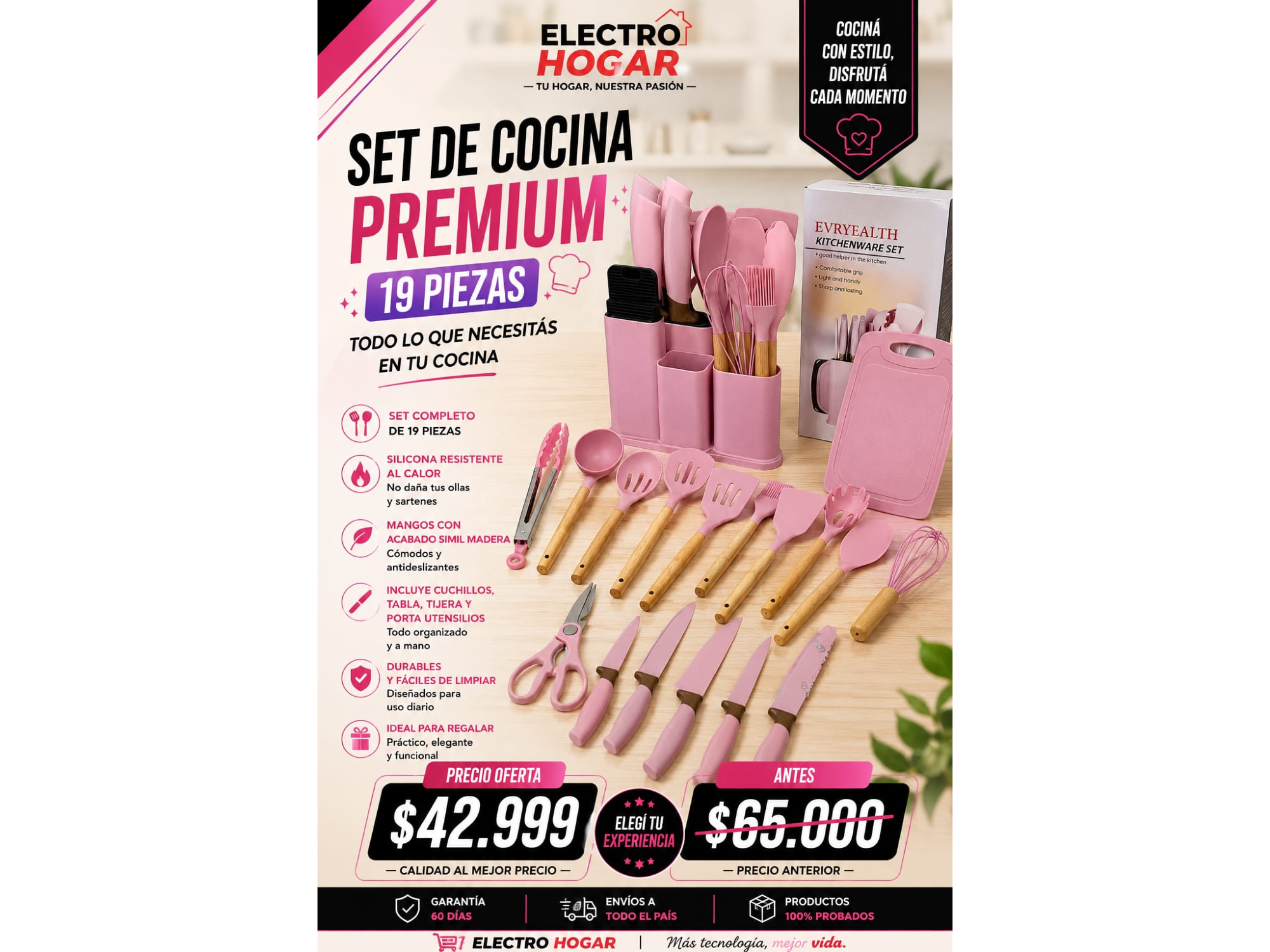 SET DE COCINA PREMIUM 19 PIEZAS