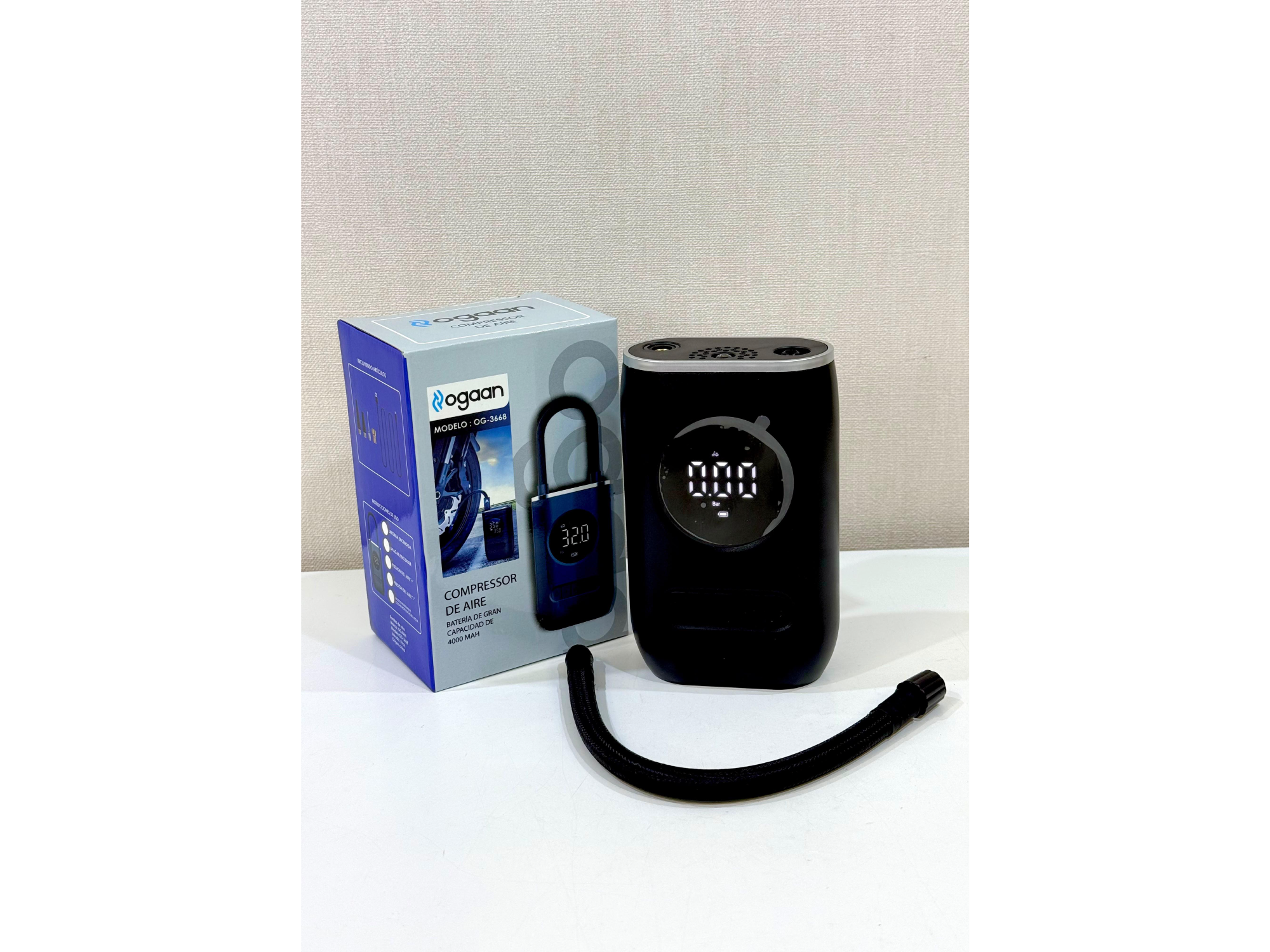 COMPRESOR DE AIRE PORTÁTIL  OG-3668(COD:OG-3668)