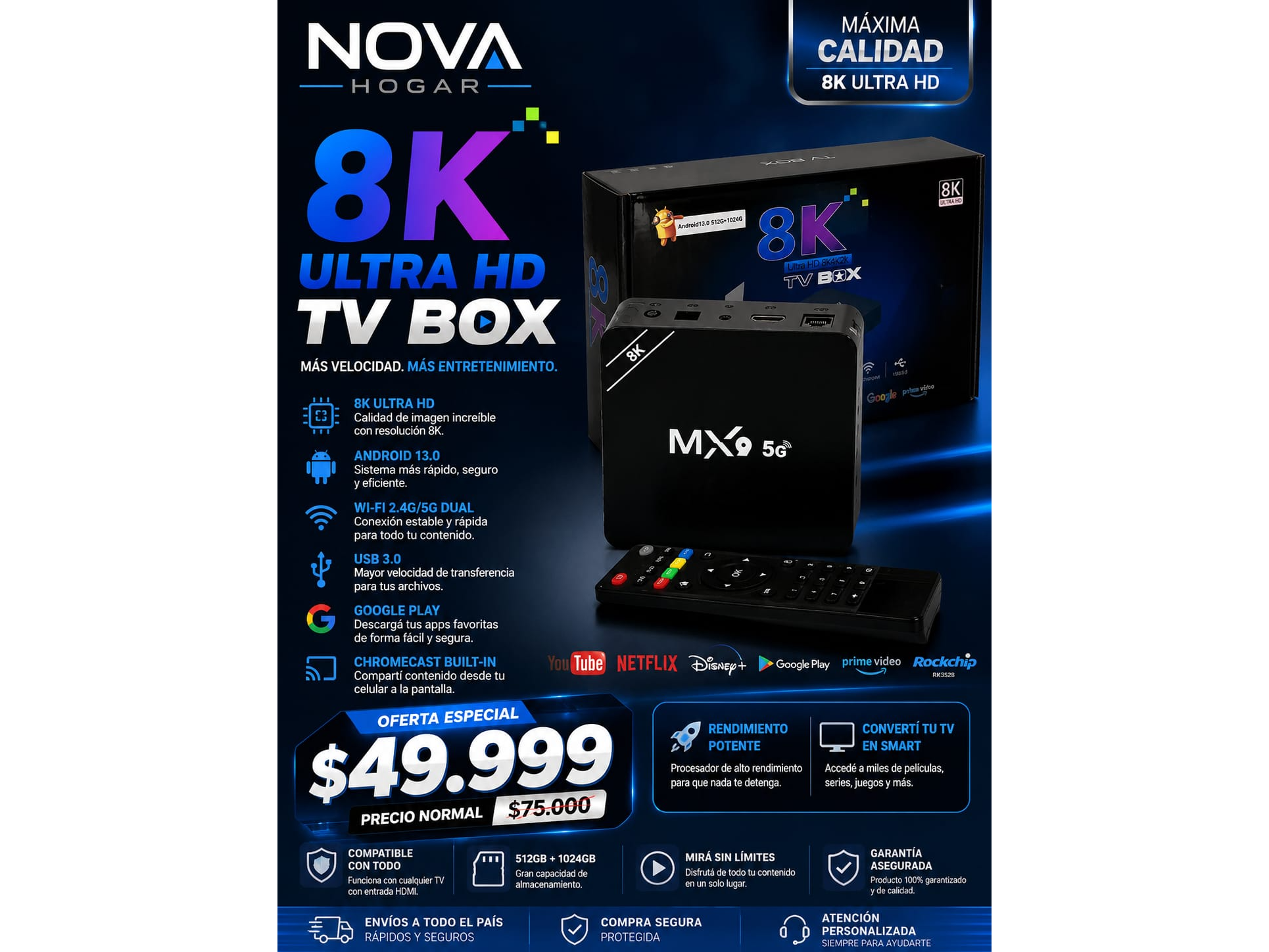 TV BOX 8K ULTRA HD