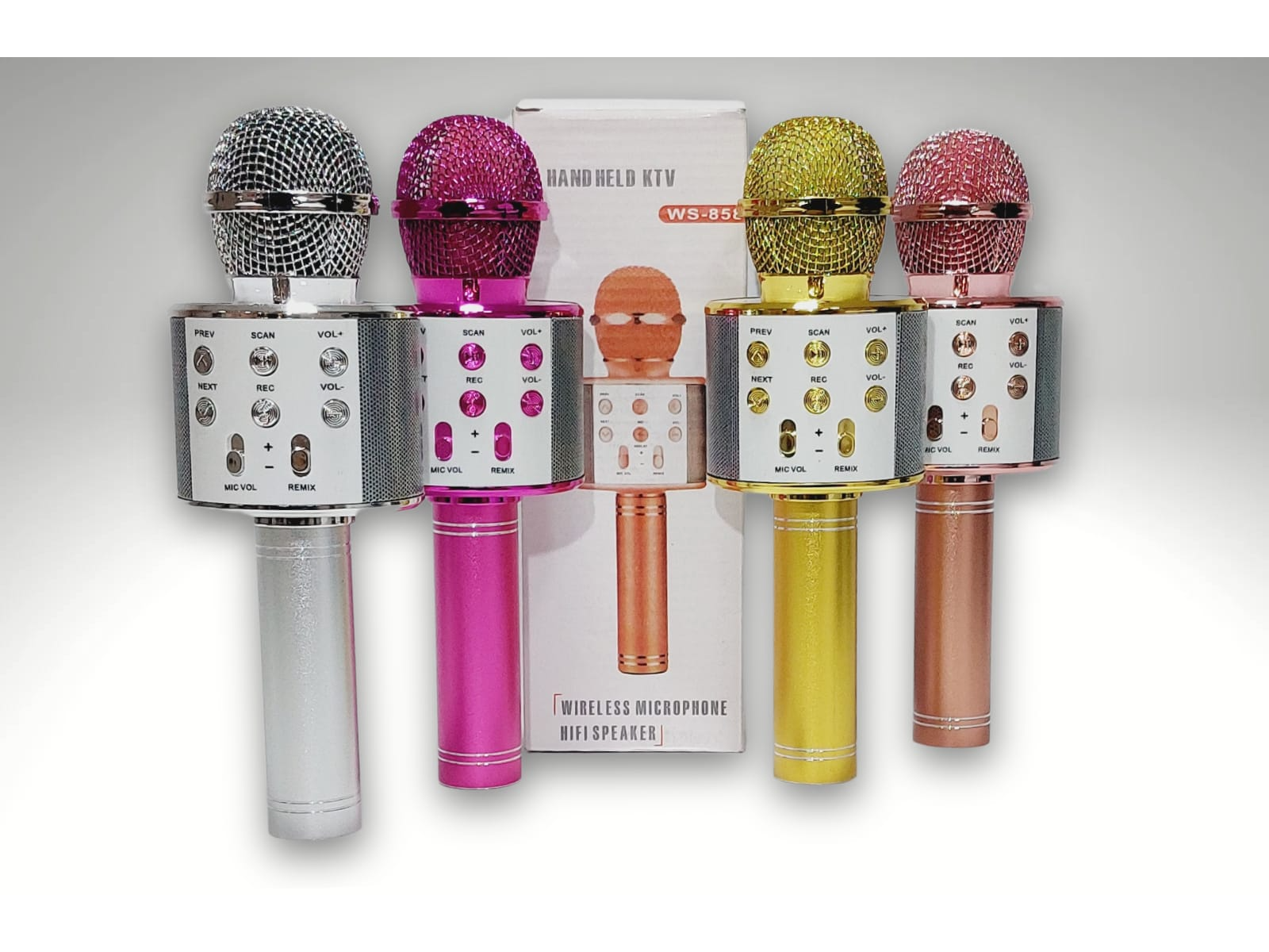 MICRÓFONO PARLANTE KARAOKE