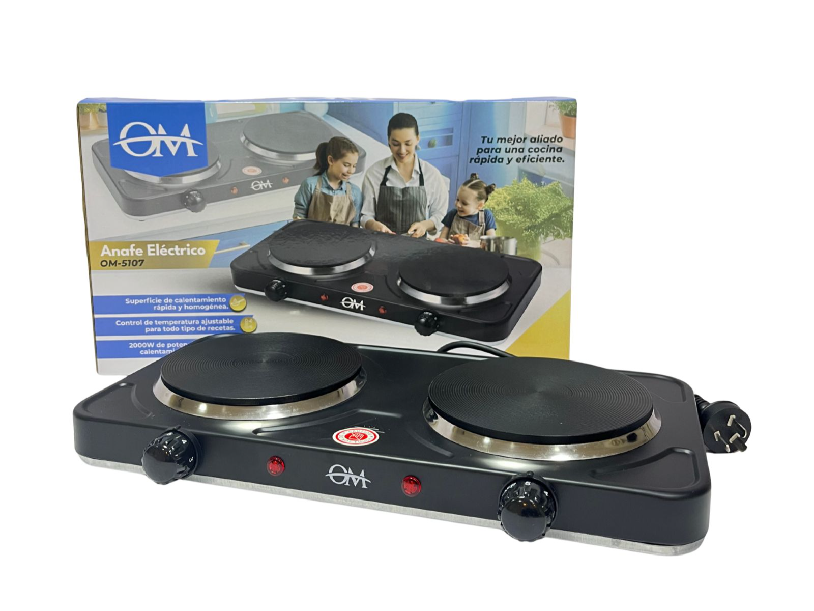 ANAFE ELECTRICO DUAL - OM