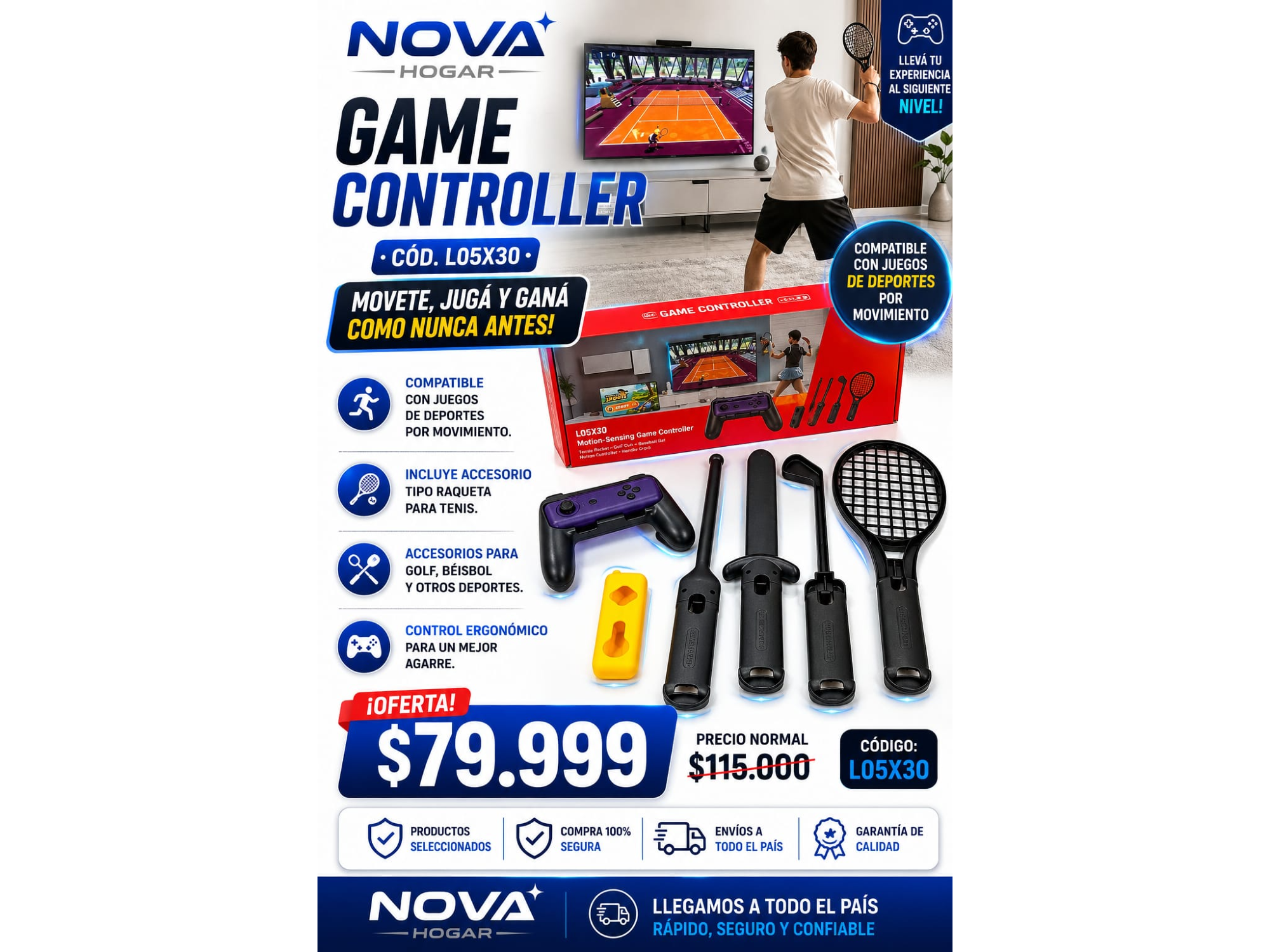 GAME CONTROLLER(COD:L05X30)