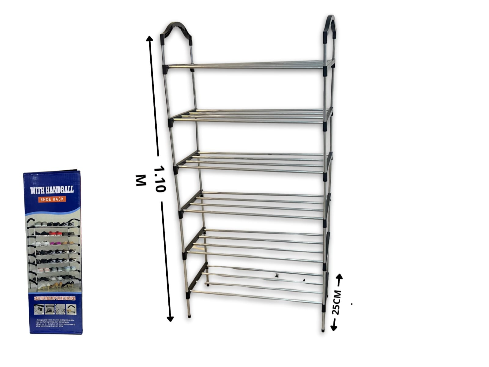 RACK DE ZAPATOS 6 NIVELES