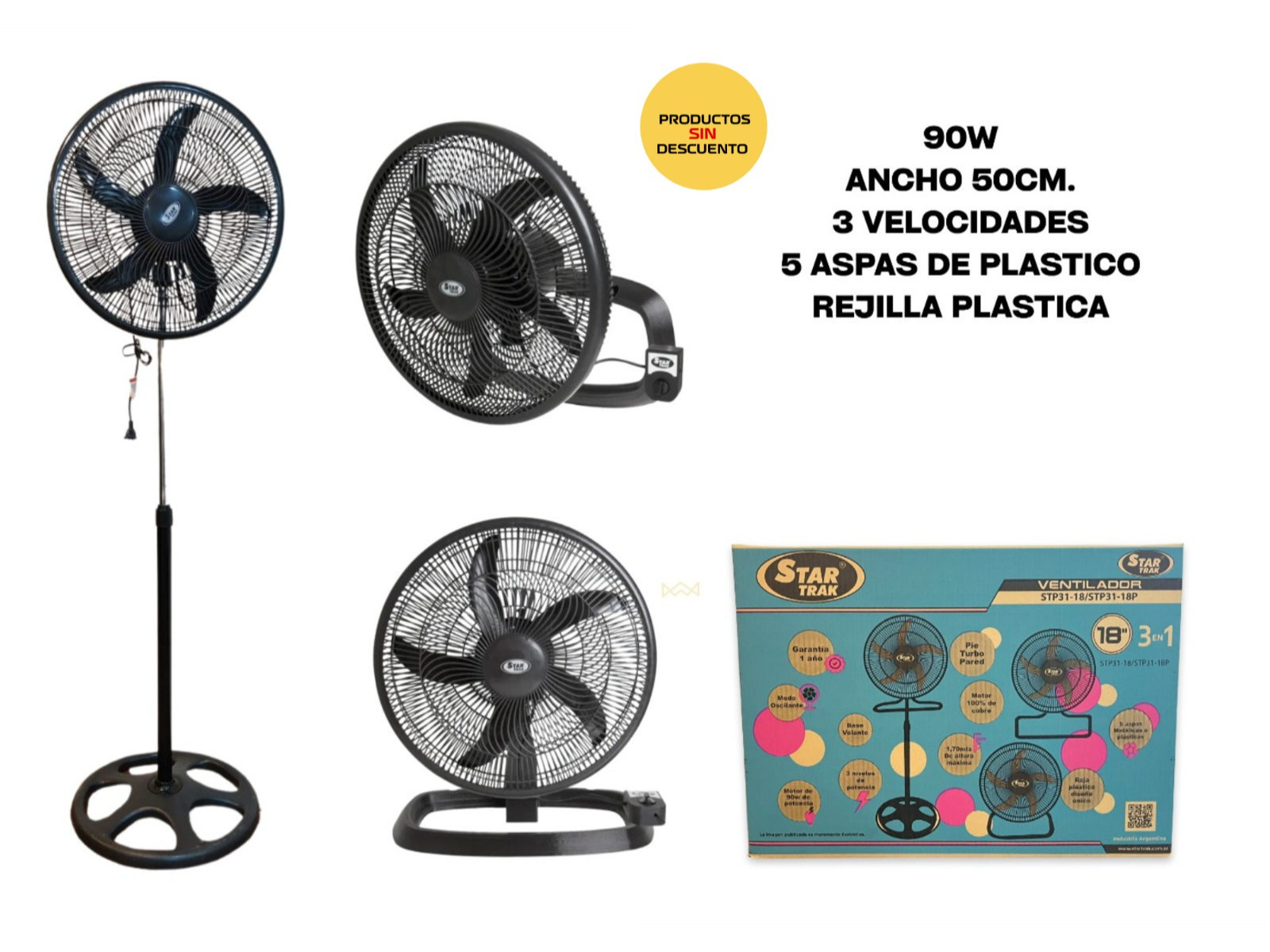 VENTILADOR 18"