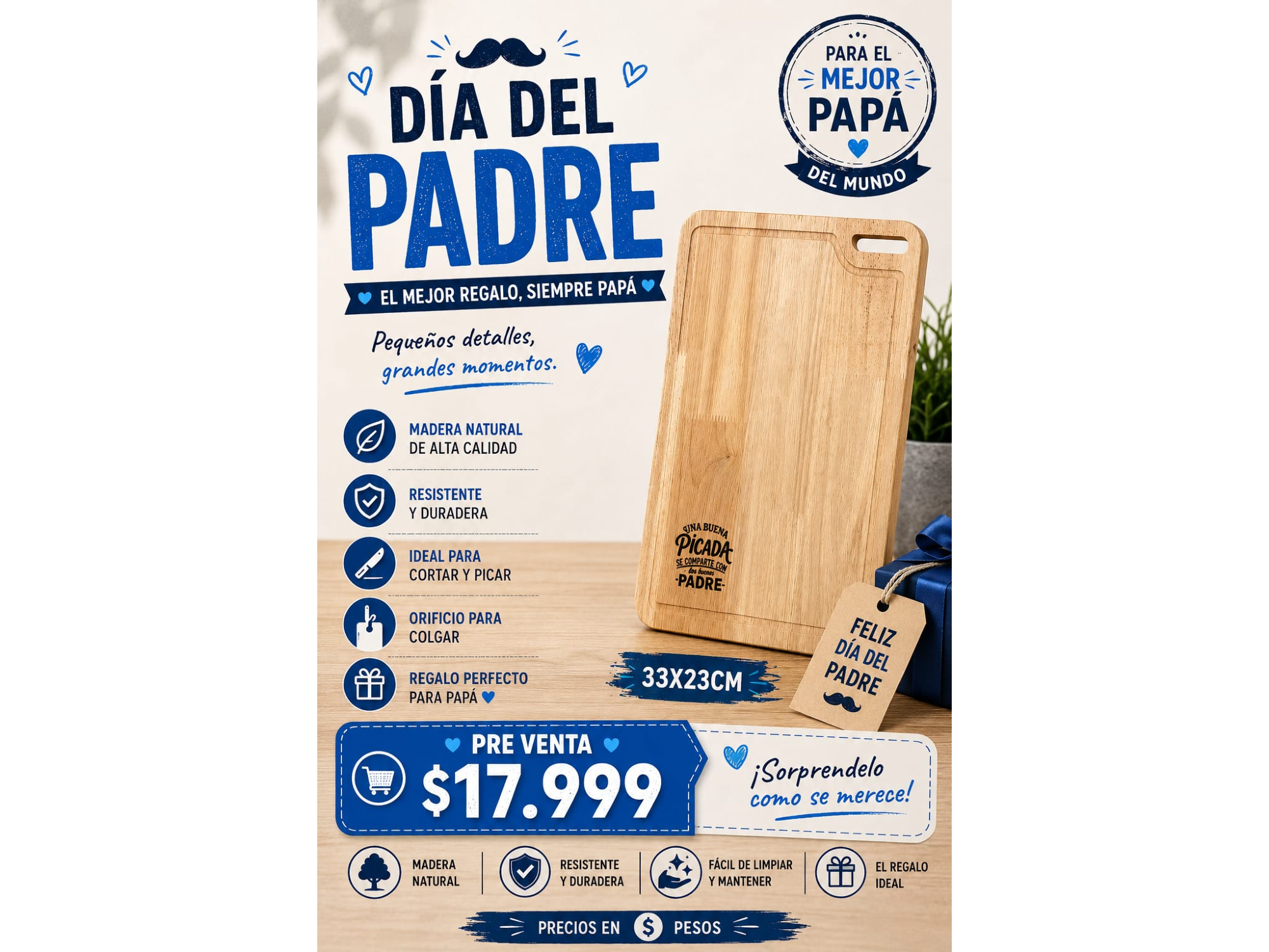 TABLA PARA PICADA