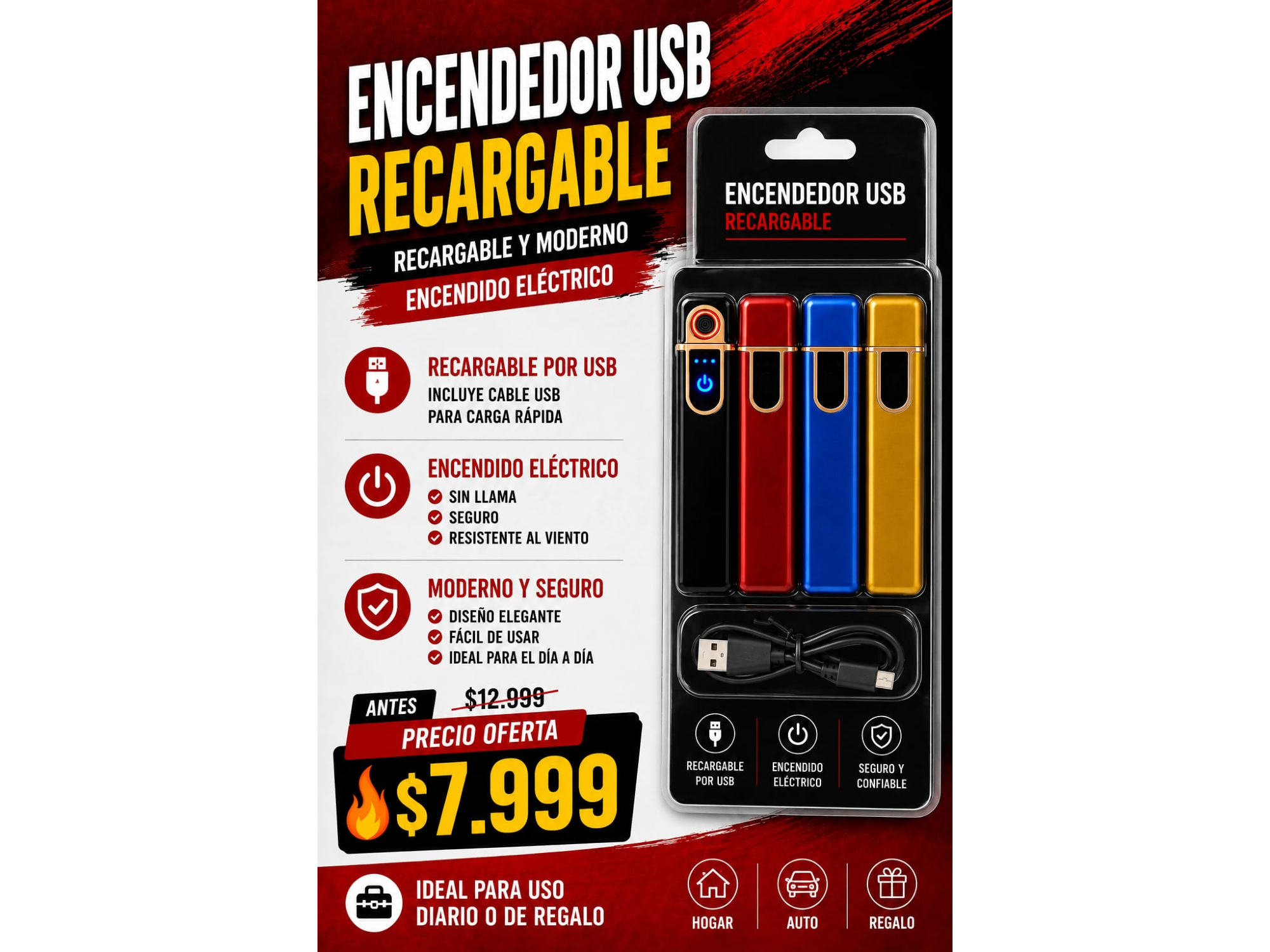 ENCENDEDOR USB