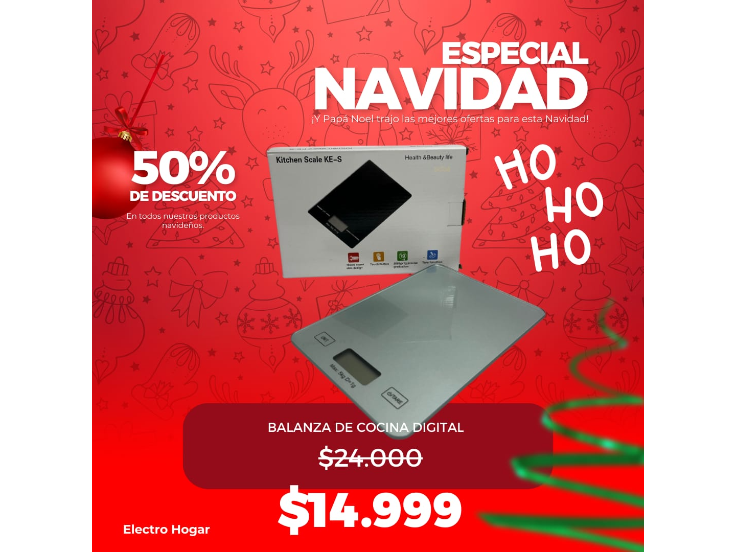 BALANZA DE COCINA DIGITAL