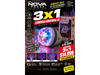 3x1 LAMPARA GIRATORIA LED MULTICOLOR/OA-IL525