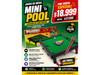 JUEGO DE MESA MINI POOL