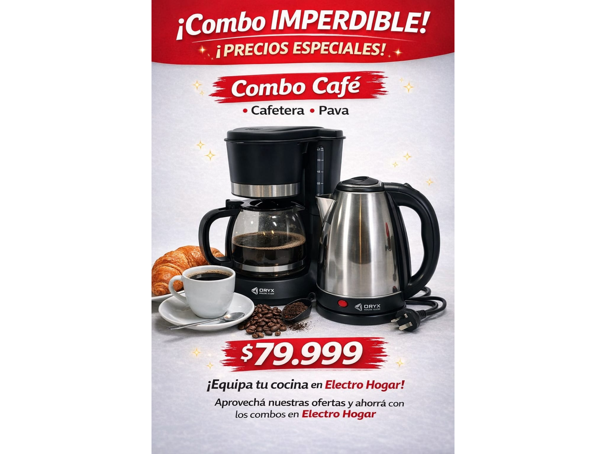 COMBO CAFE (PAVA + CAFETERA)