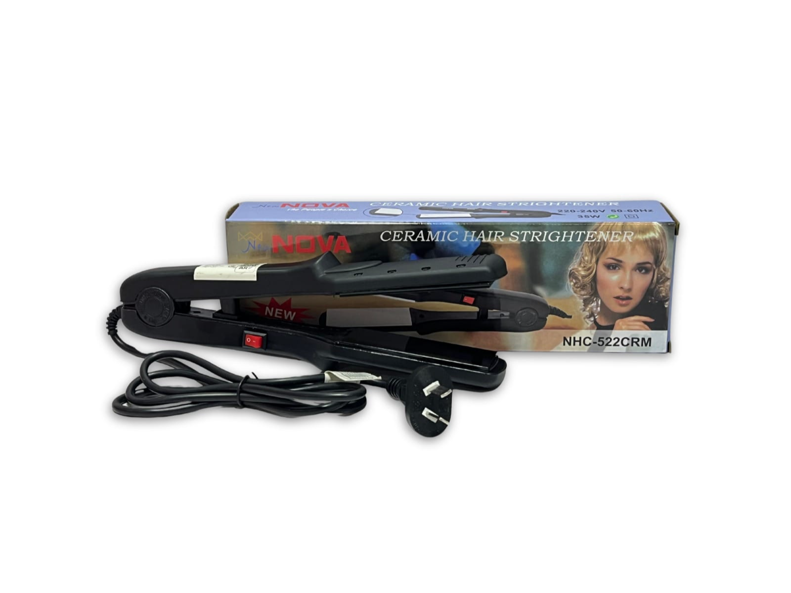 PLANCHA DE PELO NOVA (NHC-522)