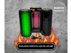 PARLANTE PORTATIL LED