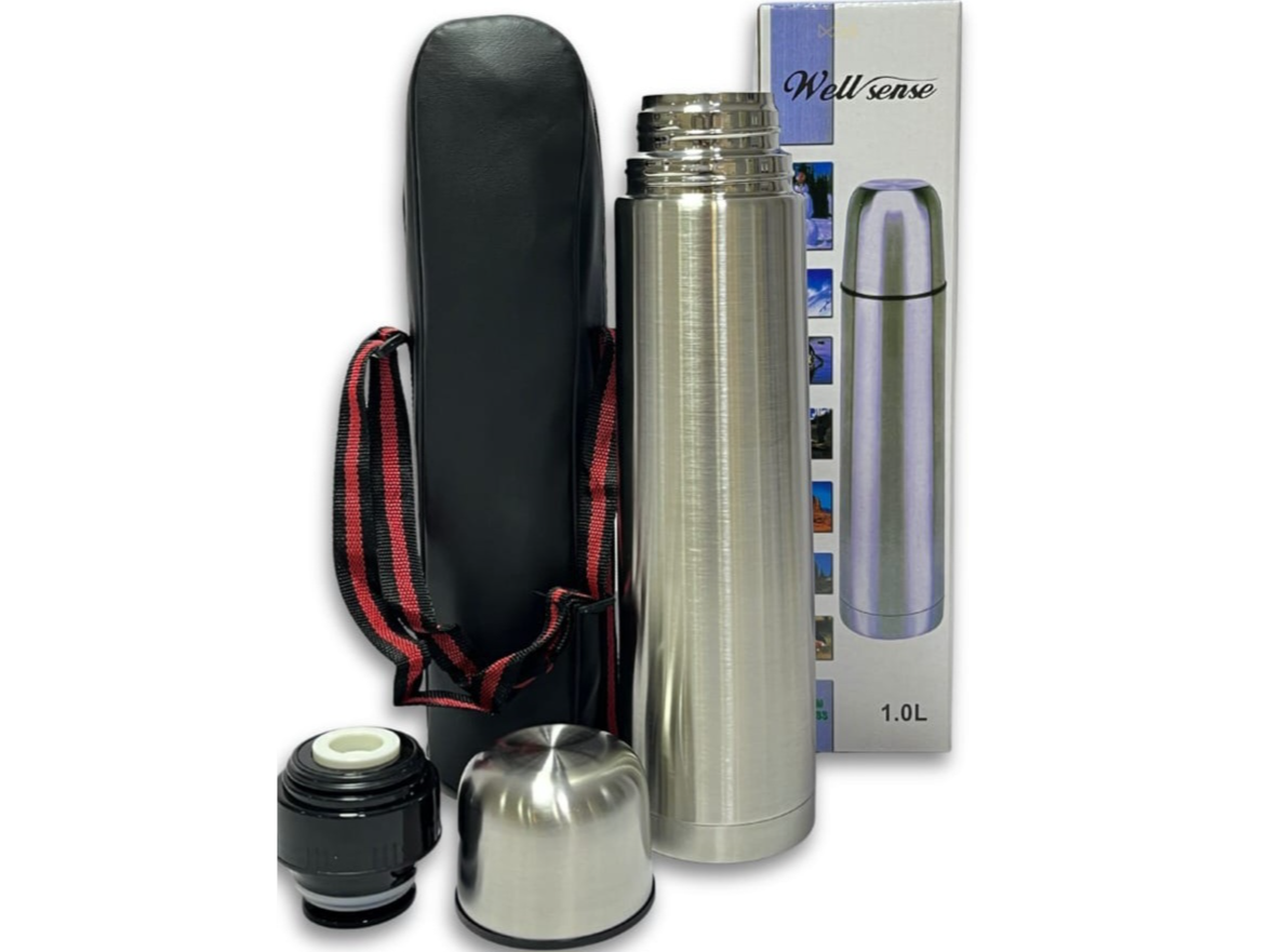 TERMO ACERO INOXIDABLE + FUNDA REGALO