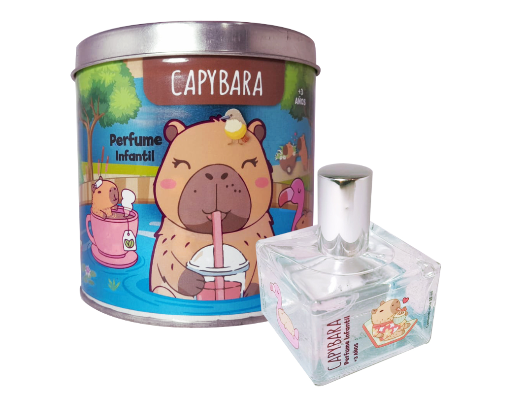 50877 - PERFUME CAPYBARA EN LATA BAJA