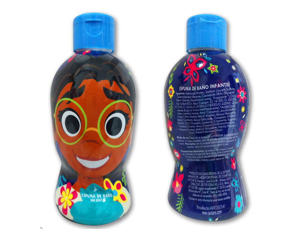 48228 - ESPUMA DE BAÑO X 250ML ENCANTO 2D