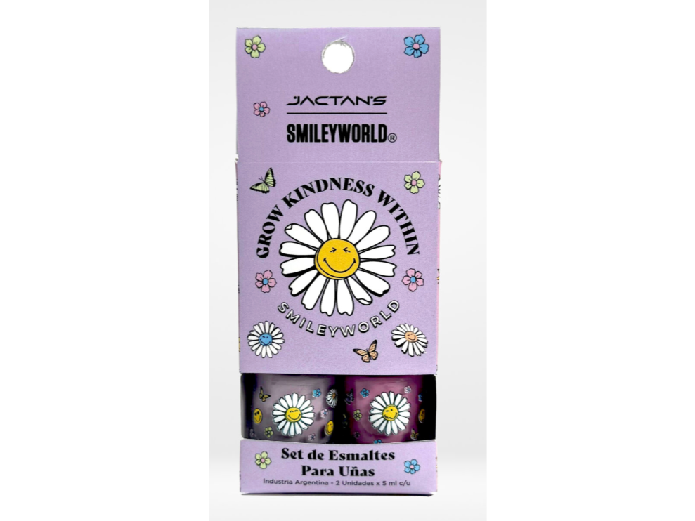 50709 - SET DE ESMALTES CON ESTUCHE SMILEY