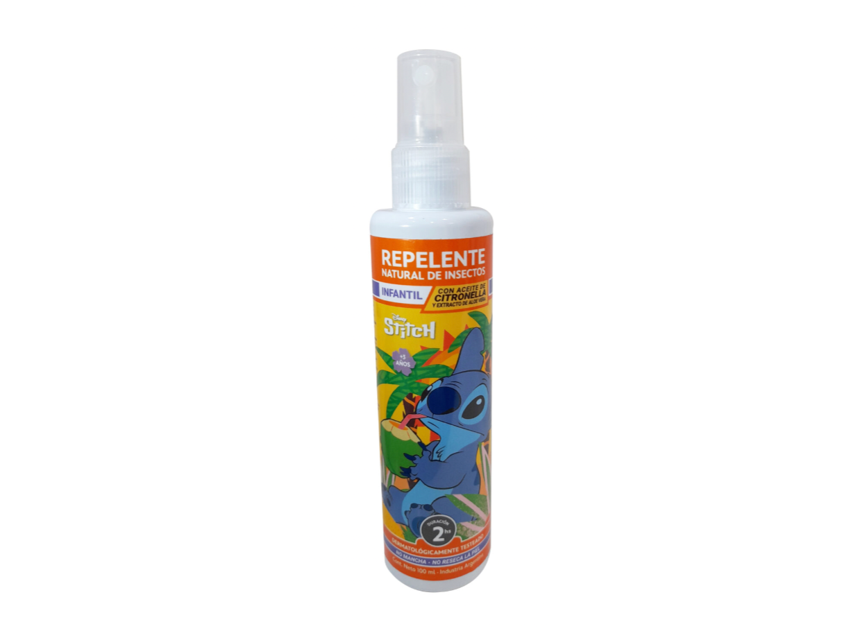 50242 - REPELENTE DE INSECTOS INFANTIL STITCH x 100 ml