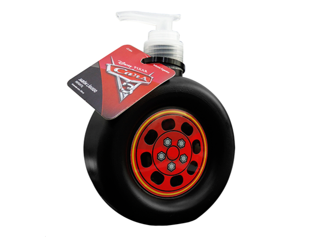 98522 -Jabon Liquido Rueda Cars x 230 ml.