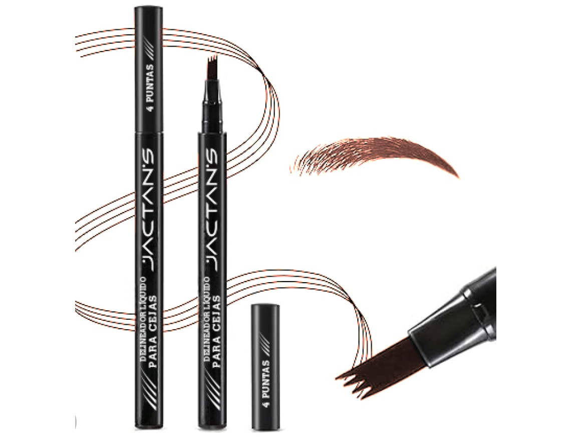 694 - DELINEADOR LIQUIDO PARA CEJAS 4 PUNTAS ( 2 TONOS)