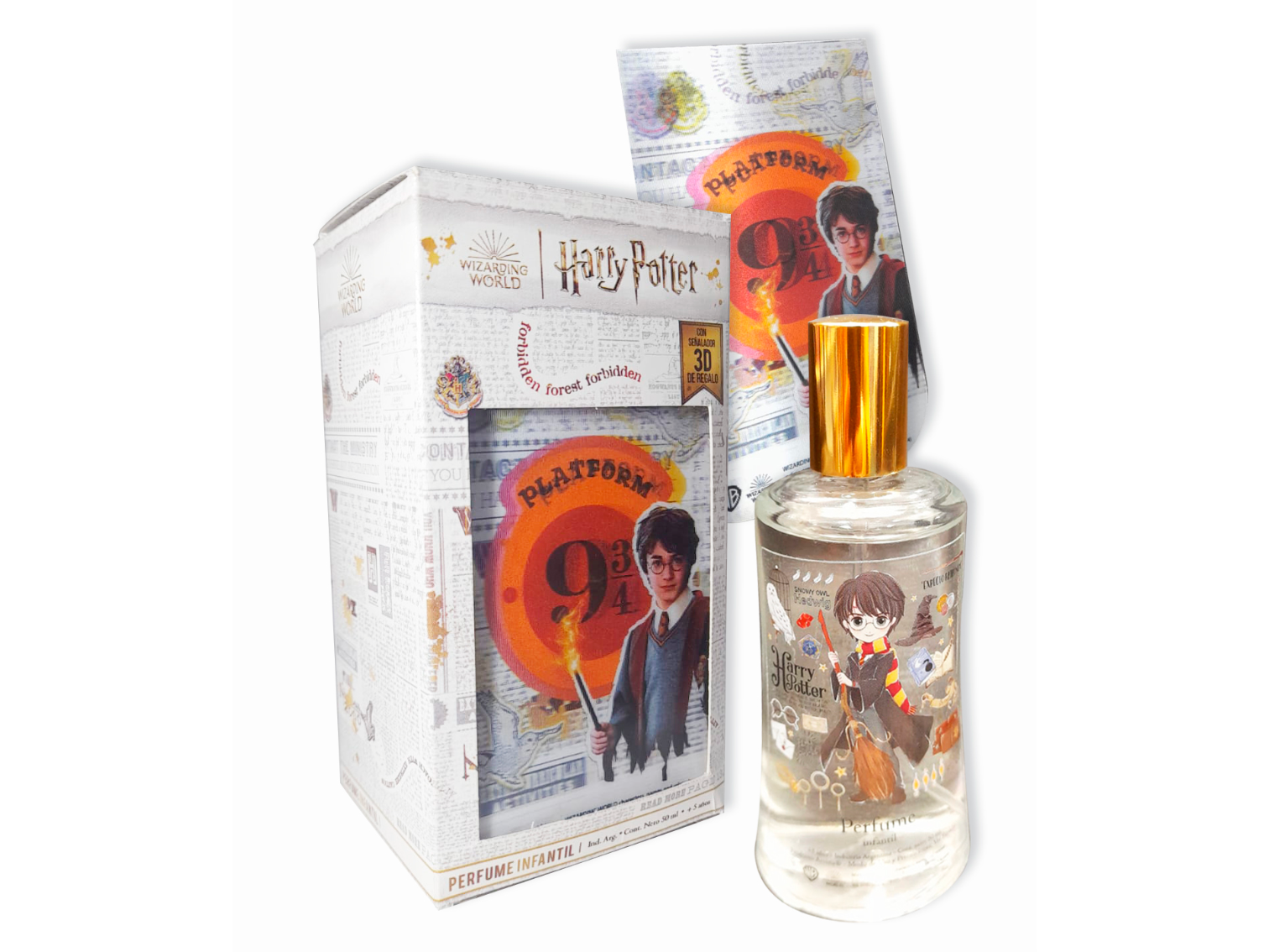 48778 - PERFUME HARRY POTTER CON LAMINA LENTICULAR X 50 ML