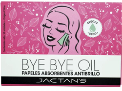744 - BYE BYE OIL - PAPELES ABSORBENTES ANTIBRILLO- 50 unidades- ( Caja Exhibidora x 24)