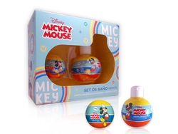 45876 Set de Baño Mickey-Bomba de baño y Jabón liquido antibacterial x 160g
