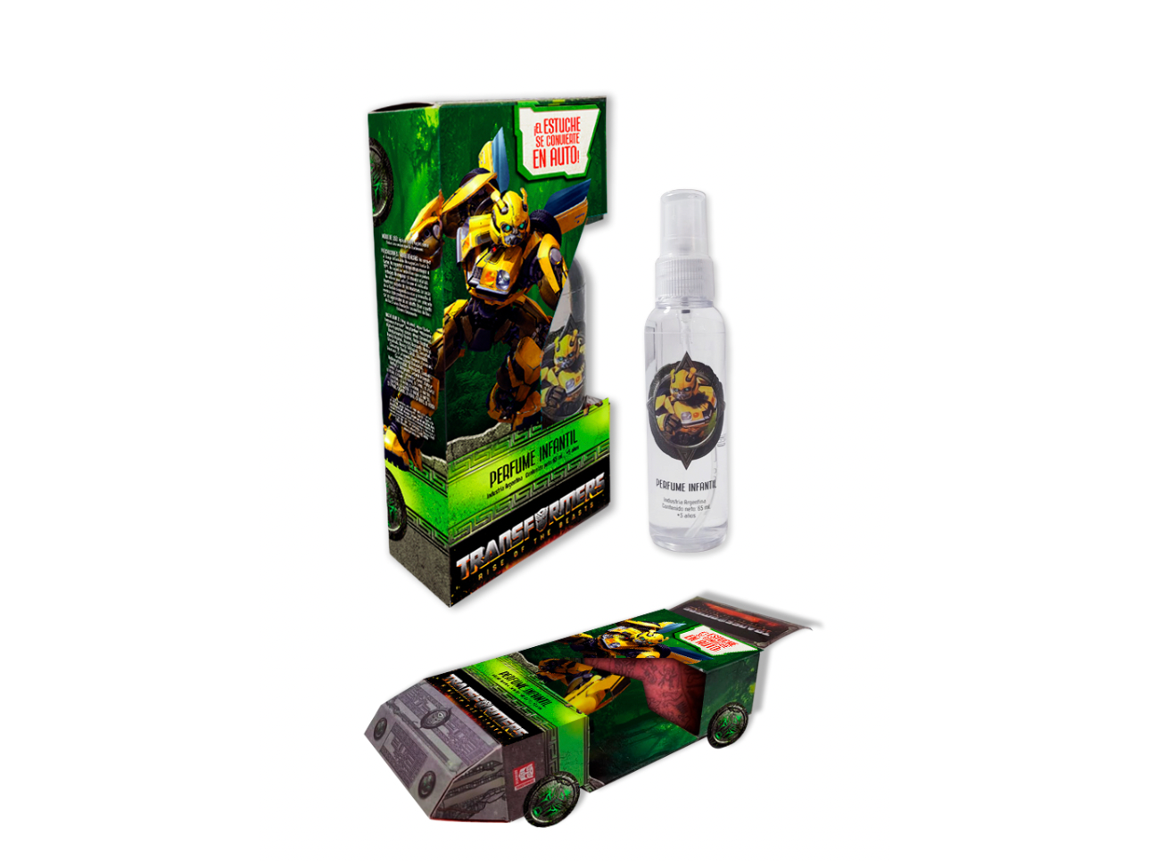44909 - BODY SPLASH INF TRANSFORMERS ESTUCHE AUTO X65ML