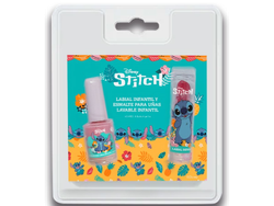 47658 - Set de esmalte + labial Stitch