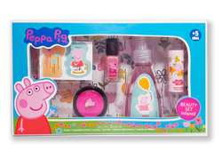 46804 - PEPPA PIG KIT BEAUTY PERFUME+ESMALTE+BALSAMO +MAQ.CREMOSO + STICKERS