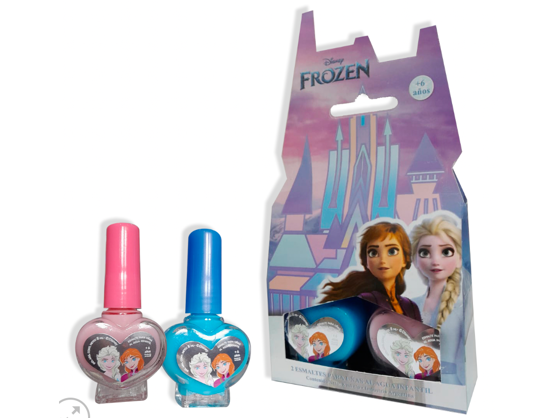 49058 SET DE 2 ESMALTES EN CASTILLO FROZEN