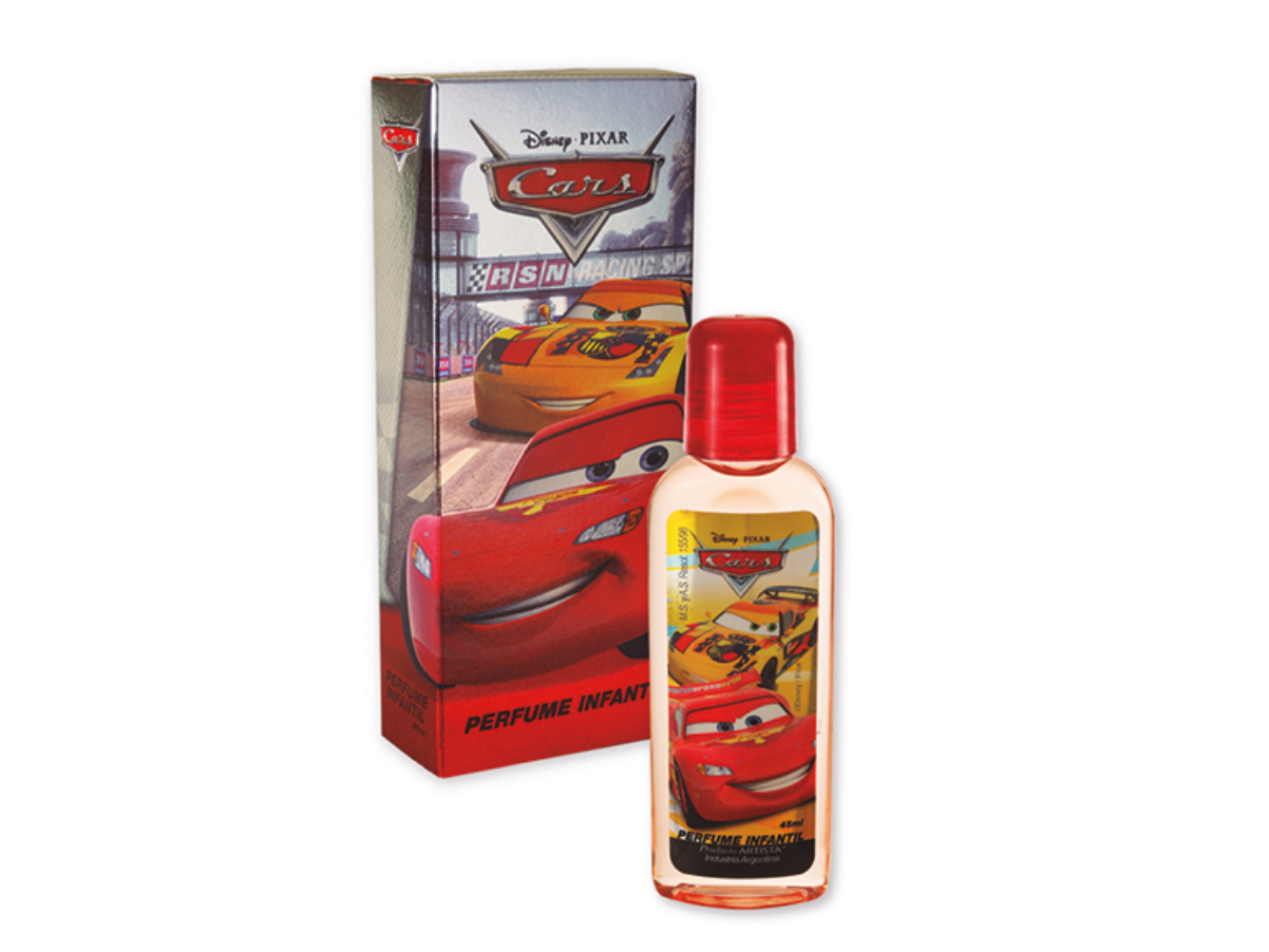 6030 Perfume en caja metalizada 45 ml. " Cars"