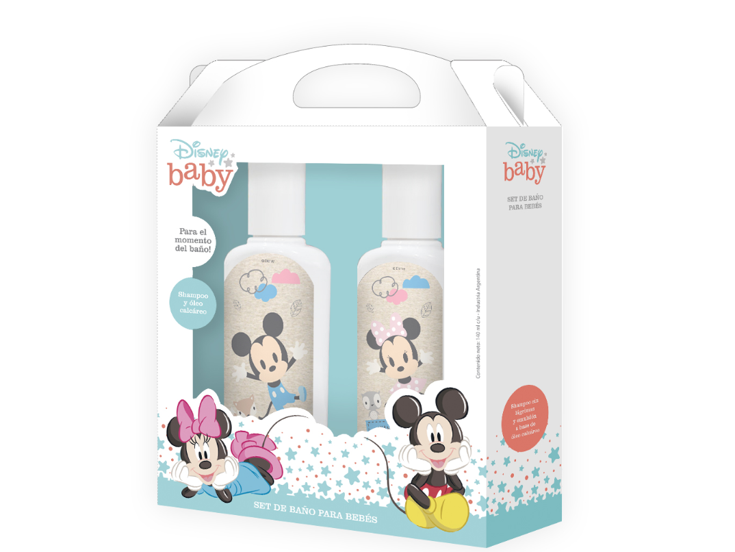 98164 Set de Baño para Bebés-Shampoo y Oleo Calcáreo