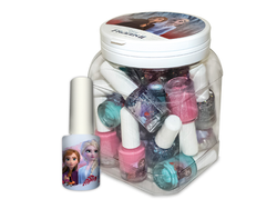 43407 Labiales Frozen II surtidos en caramelera x 24 unidades