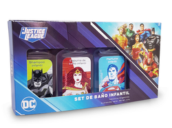 46576 - Set de baño infantil Justice League con MEMOTEST de regalo