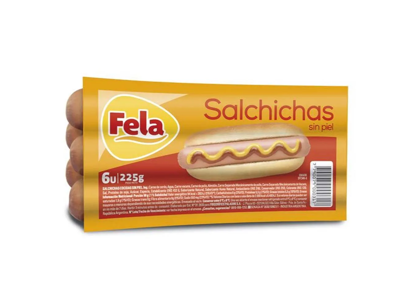 SALCHICHAS  X6 U