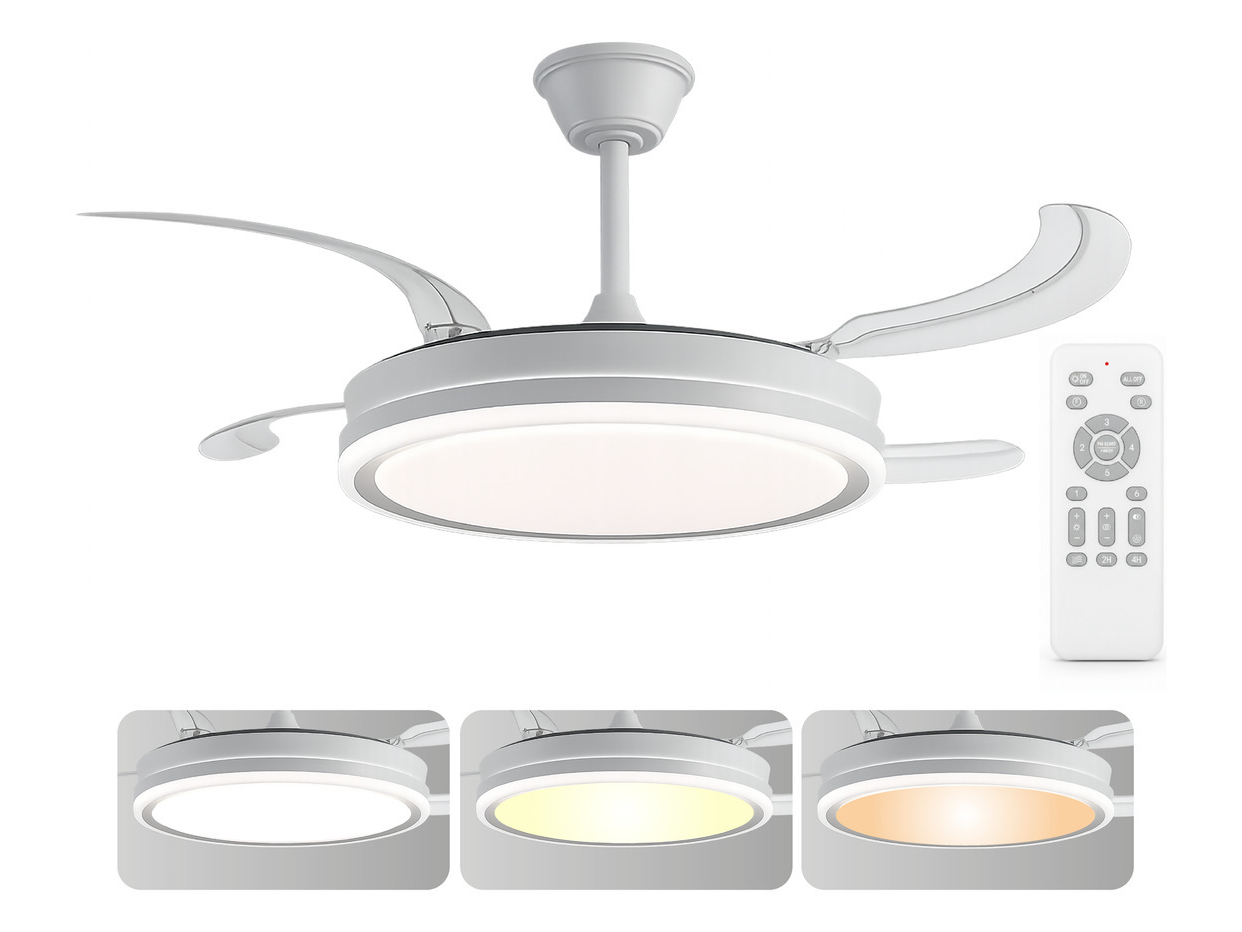 Ventilador de techo con control remoto