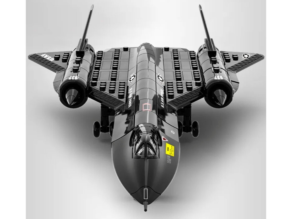 Avión Armable tipo LEGO 🧩✈️