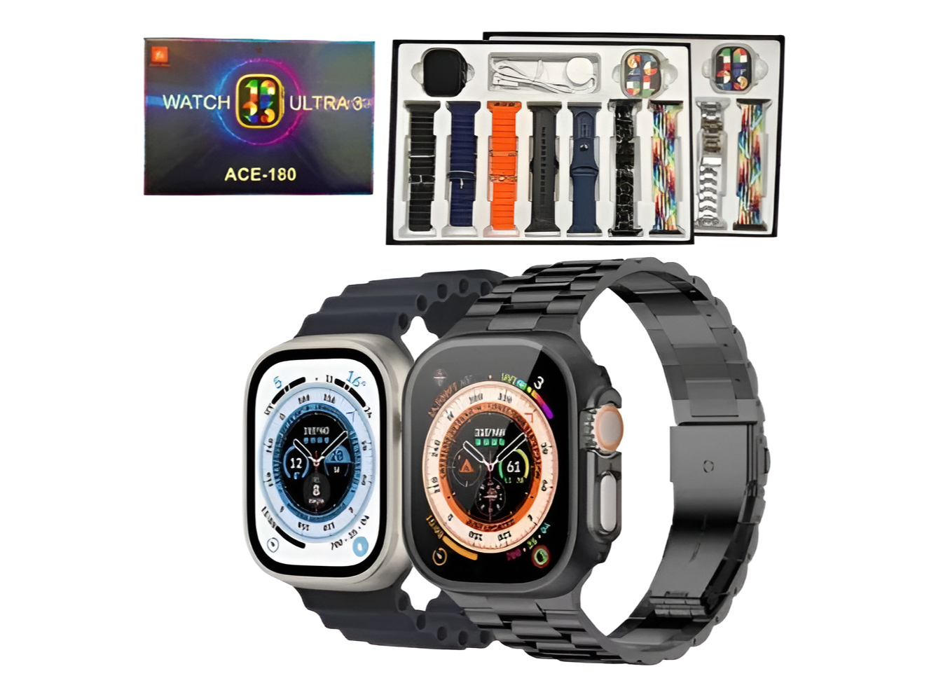 Smartwatch  - 7 mallas intercambiables