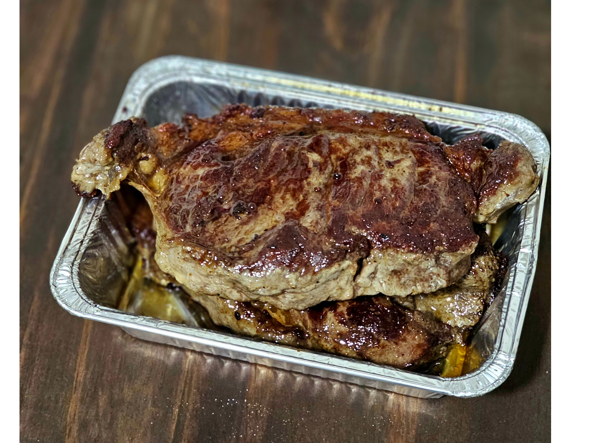 Bife de chorizo con guarnición