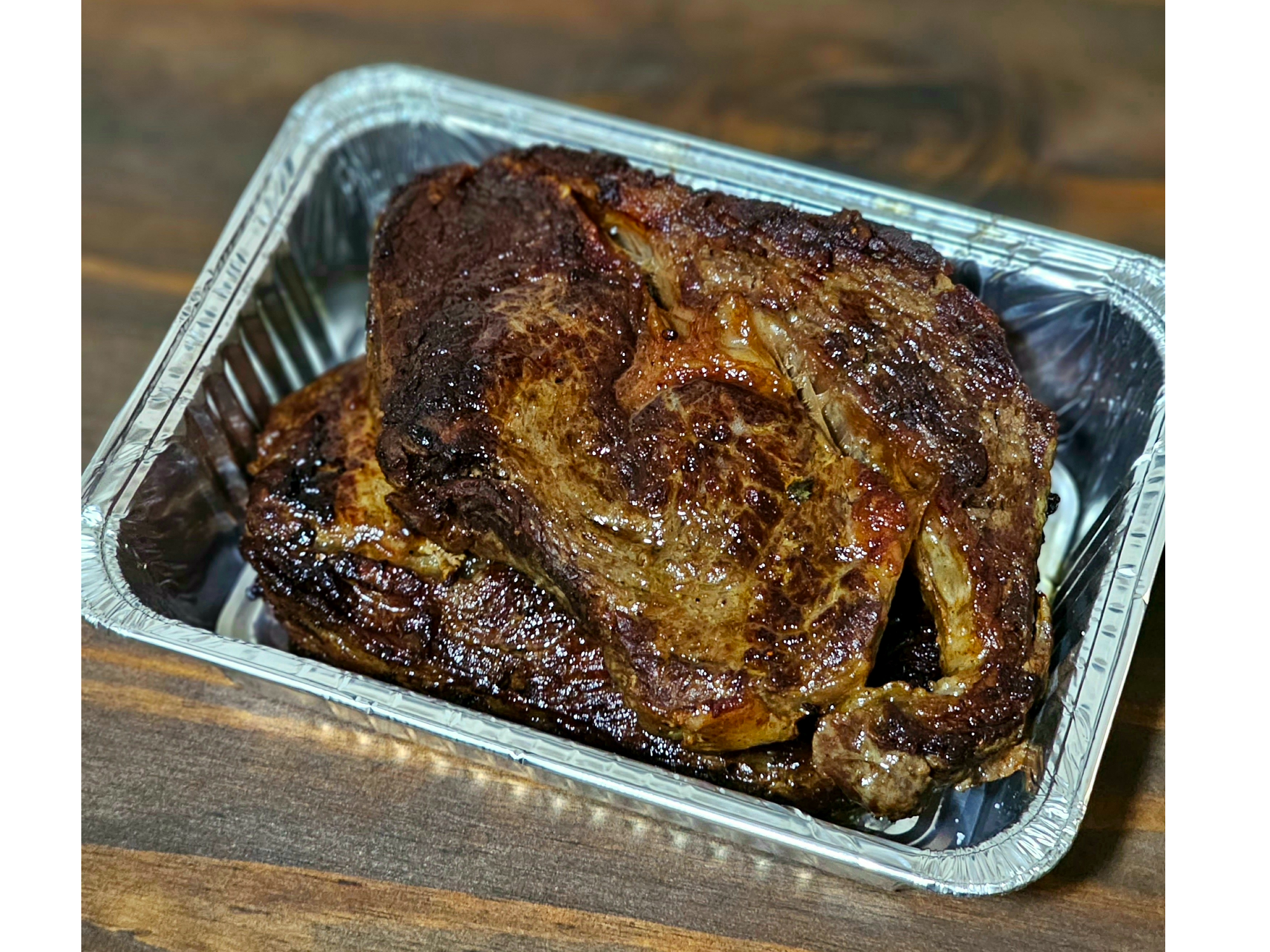 Ojo de bife con guarnición