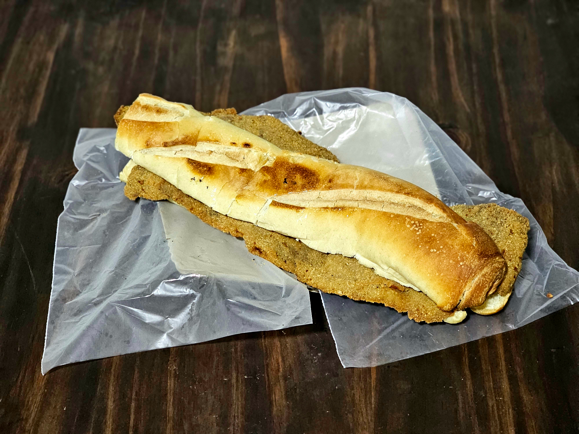 Milanesa simple de El Trebol