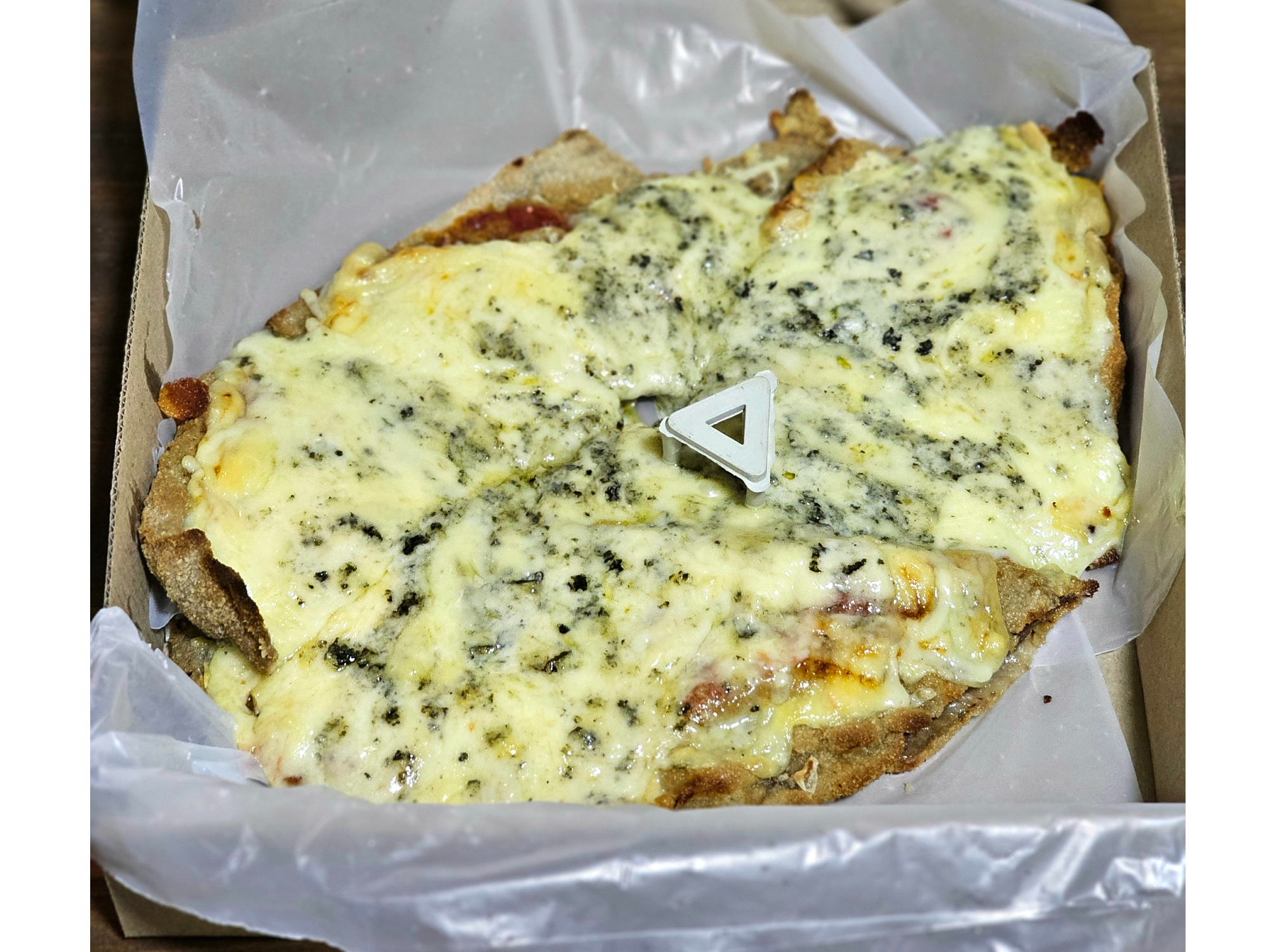 Milanesa a los 4 quesos