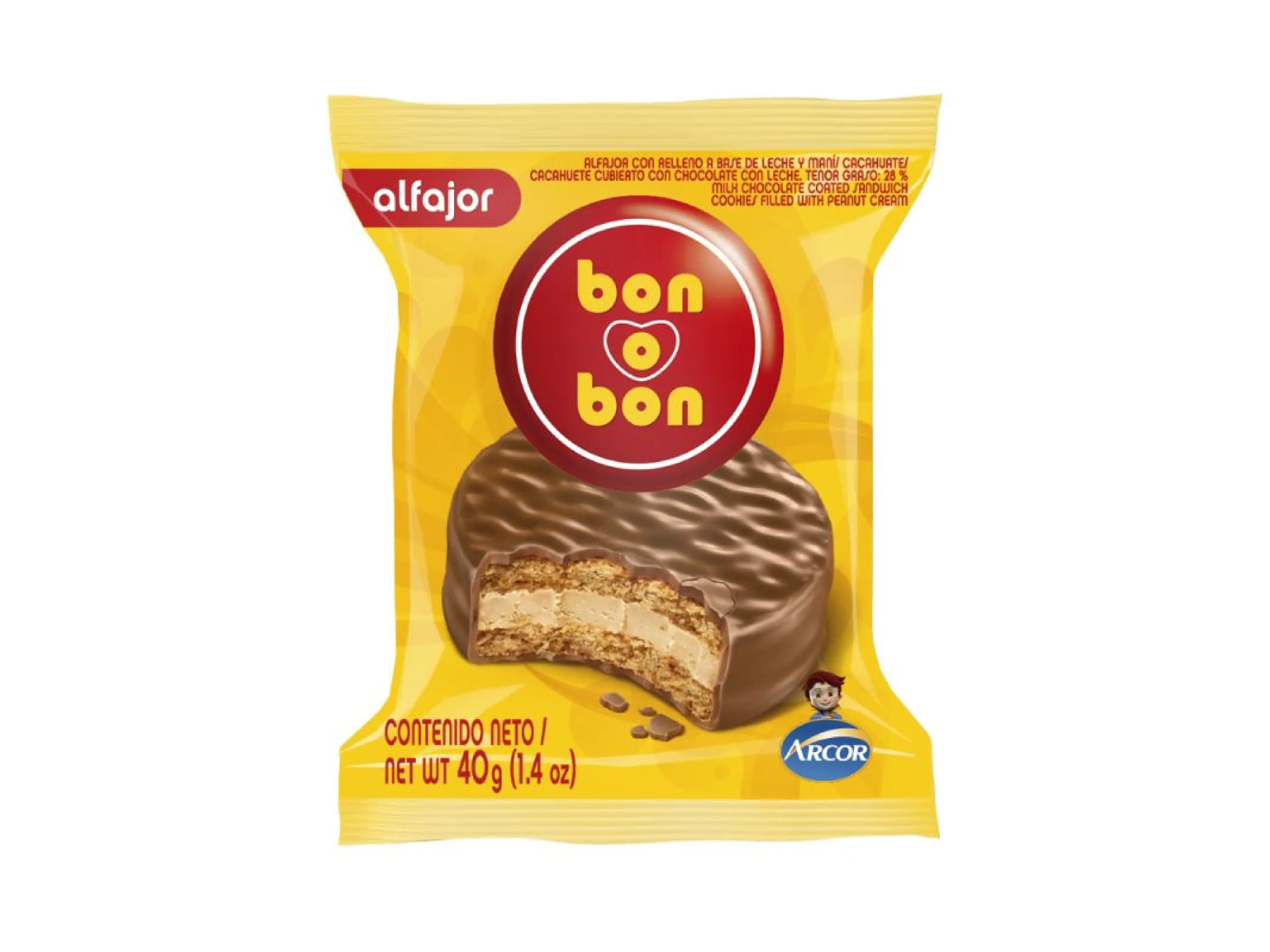 Alfajor Bon o Bon 60g.