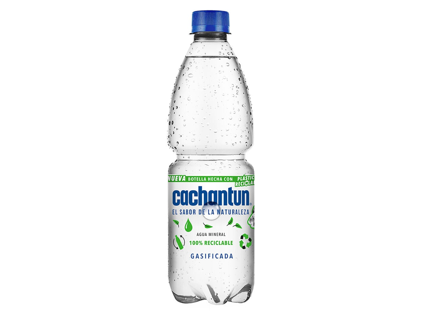 Agua mineral con gas