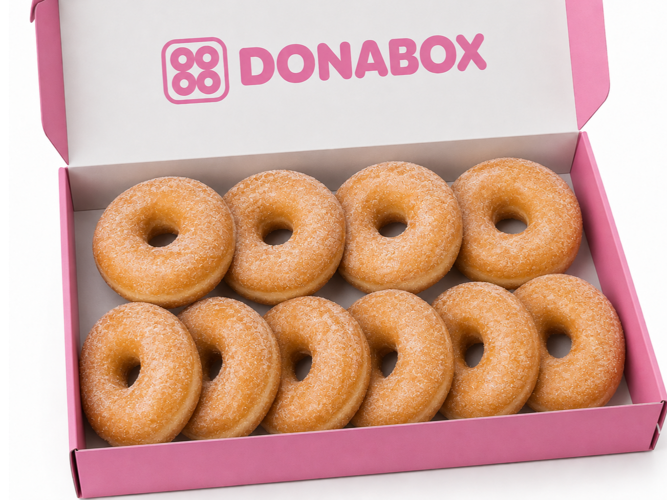 10 donas Glaseadas