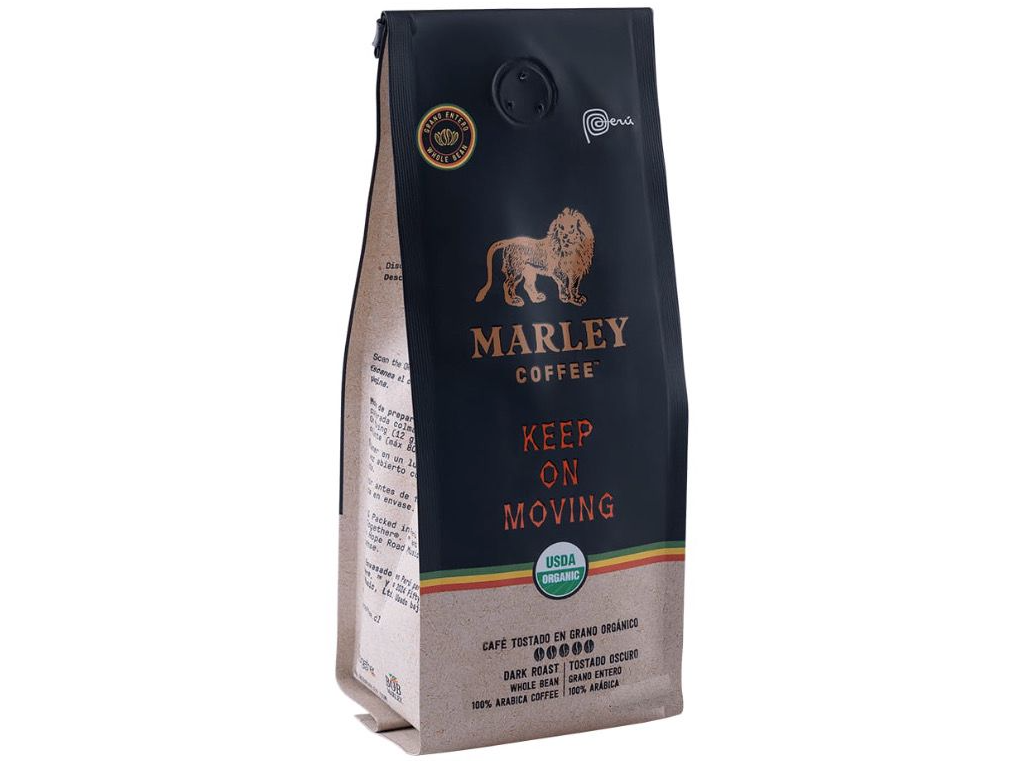 Coffee Marley grano entero 907g